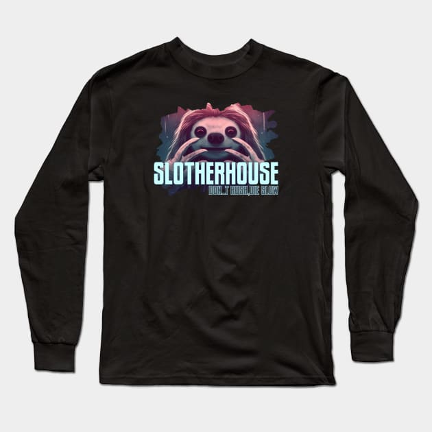 Slotherhouse Long Sleeve T-Shirt by Pixy Official